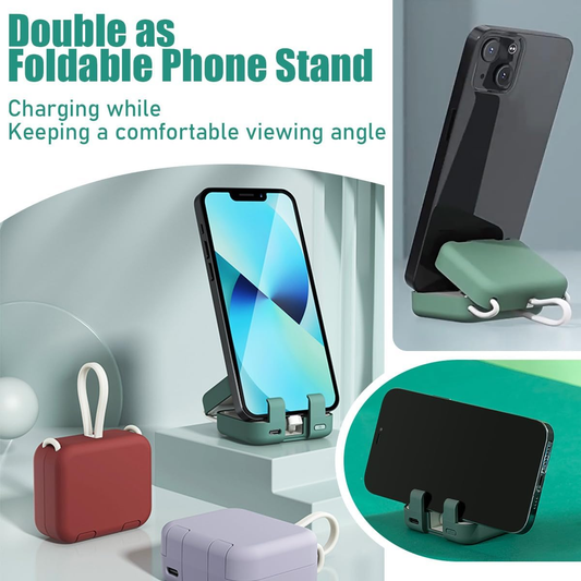 (🎄Early Christmas Sale 49% OFF)🎁Portable Wireless Charging Treasure Mobile Phone Holder⚡Buy 2 Free Shipping